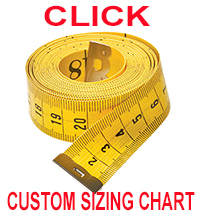 FOR FULL CUSTOM TAILORED SUIT SIZING
