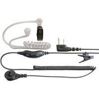 Clear Ear-Tube headset