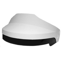 WHITE PMD Helmet Peak