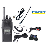 PELTOR & BELL Race car driver comms system