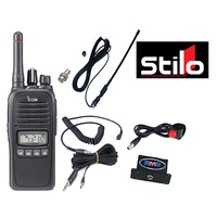 STILO WRC Race car driver communication system