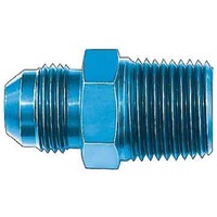 8AN Male - 1/2 in. Pipe Size - Aluminum adapter