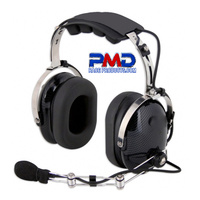 Nascar style communication headset noise cancelling
