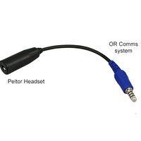 Headset adapter lead Peltor to Off Road