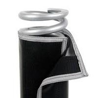 Coil spring protection wraps PAIR
