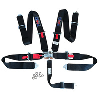 SFI 5pt racing harnesses BLACK