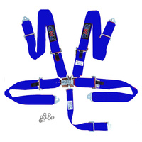 SFI 5pt racing harnesses BLUE