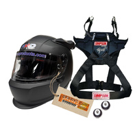 NEW SA2025 PMD FORCED MID-AIR full face helmet & SIMPSON Hybrid FNR