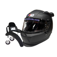 NEW SA2025 PMD FORCED MID-AIR full face helmet & FHR/Hans Pack