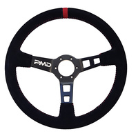 PMD suede 6 bolt steering wheel