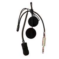 Terraphone intercom noise cancelling helmet headset