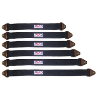 Quad layer suspension Limit straps