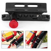 Quick release extinguisher mount