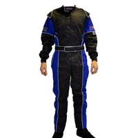 SFI3.2a/1 PMD Race suit [Size: xsmall] [Colour: Black/Blue]