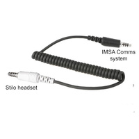 Headset adapter lead Stilo helmet to IMSA