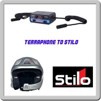 Terraphone intercom to Stilo WRC helmet headset adapter