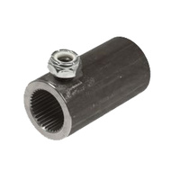 Steering Coupler 3/4 Smooth Steering Shaft To 3/4-48 Spline Rack And Pinion