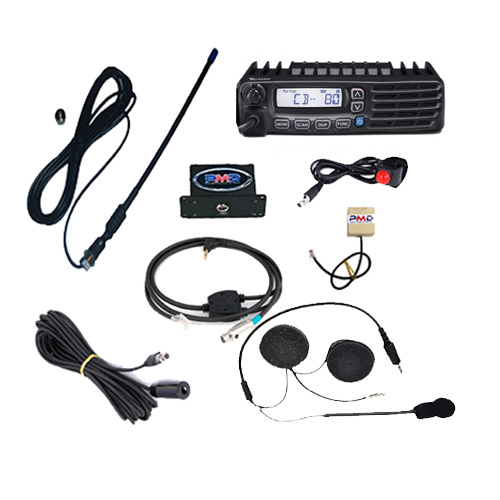 Race car driver communication system