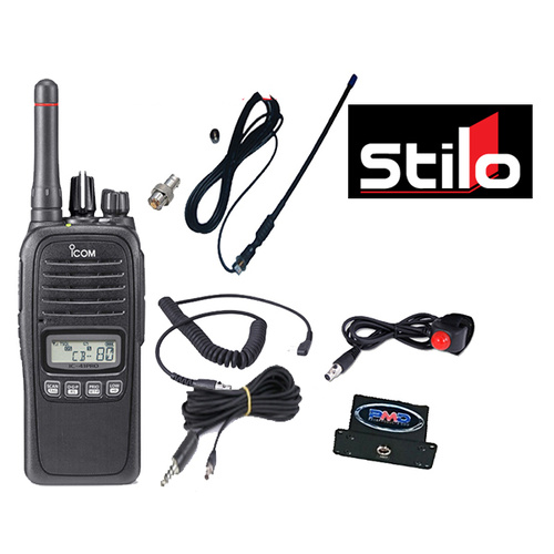 STILO WRC Race car driver communication system