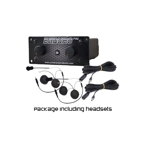 Enduro Pro intercom package including headsets