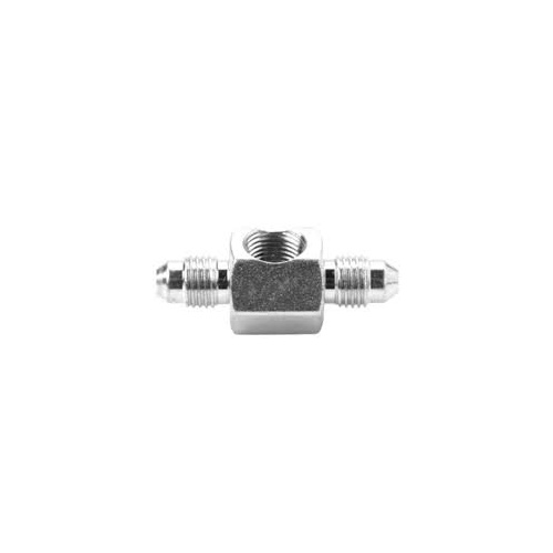 Inline T for Brake Light Switch -3AN Tee 1/8" FPT