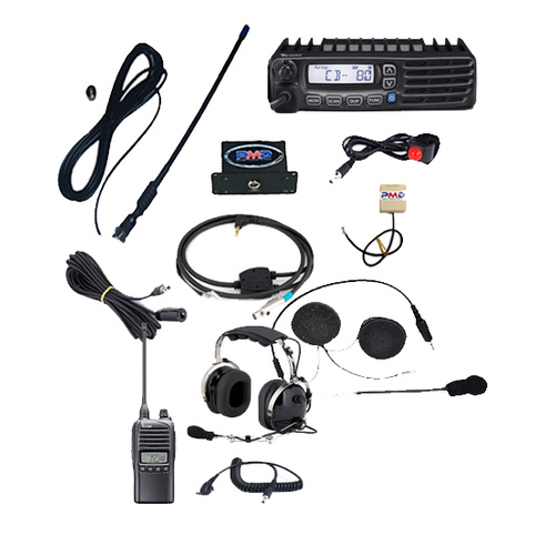 Race car driver & Pit crew communication system