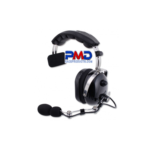 Nascar style communication headset sgl earpiece-noise cancelling