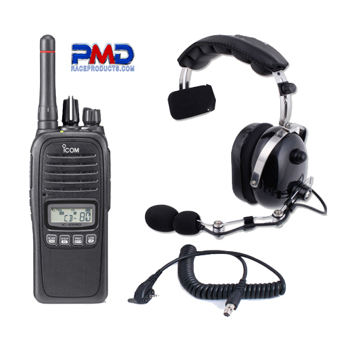 Pit Crew communication system - Single ear headset