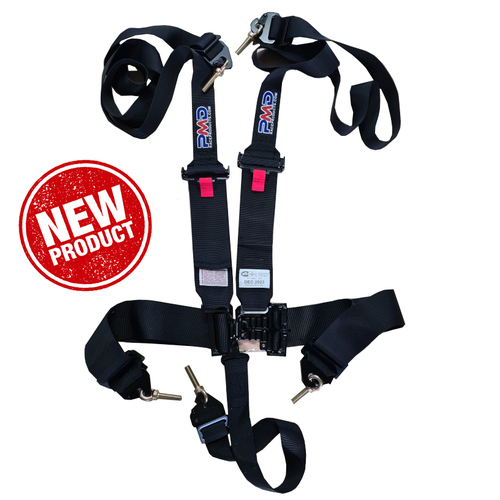 SFI 5pt HANS harness with clip ends + eye bolts included