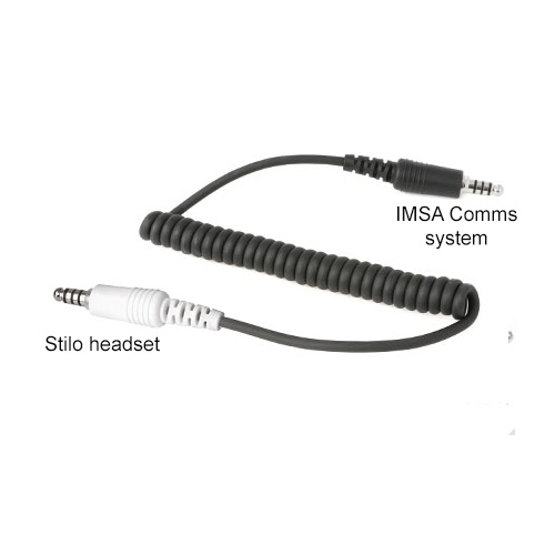 Headset adapter lead Stilo helmet to IMSA
