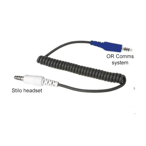 Headset adapter lead Stilo helmet to OR standard